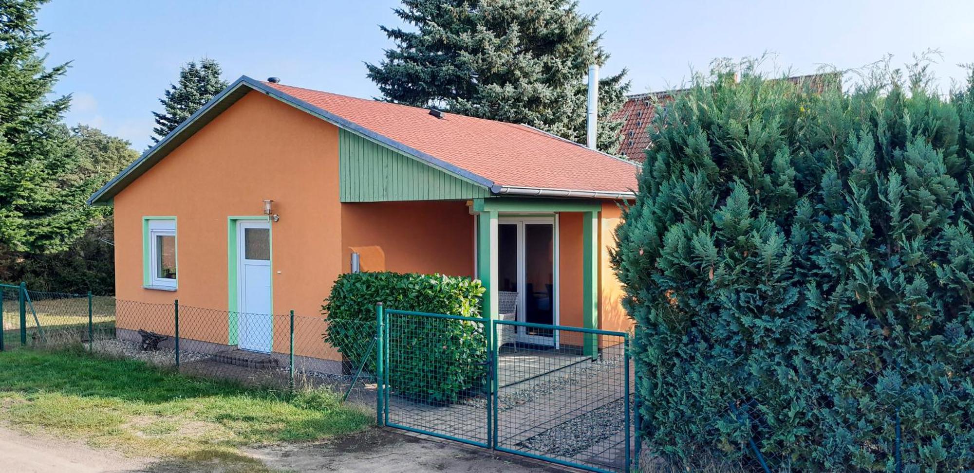 Kleines Ferienhaus Am Feldrand Malchow  Buitenkant foto